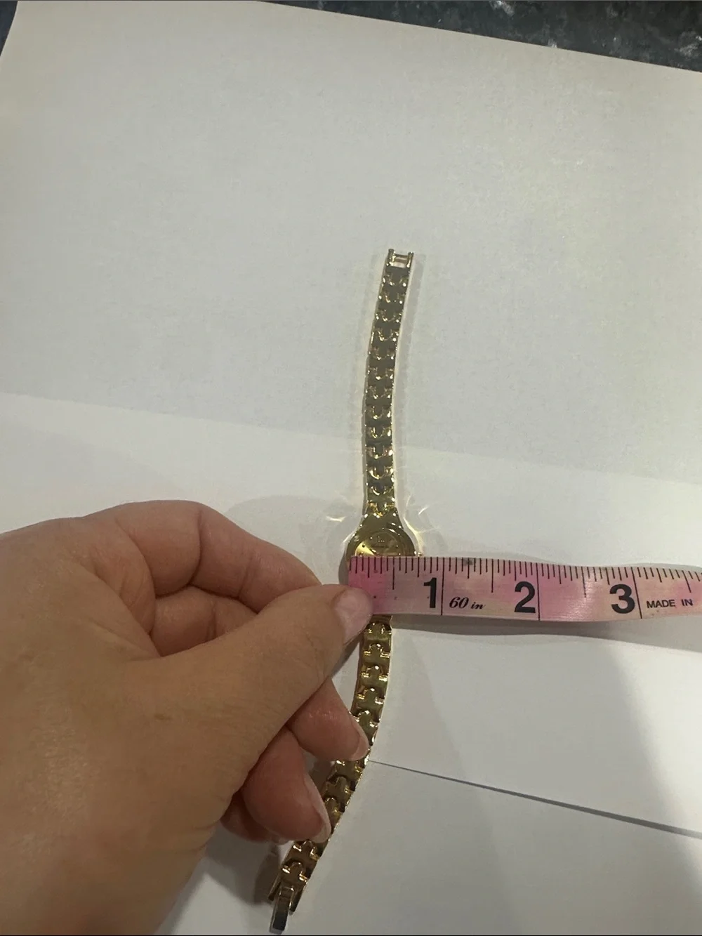 Gold-Tone Women's Bracelet Watch